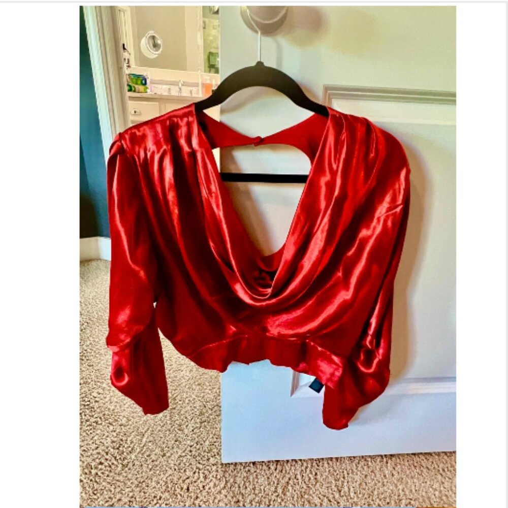 Karen Millen Satin top